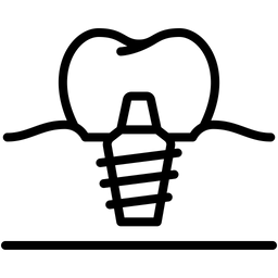 Zahnprothese  Symbol