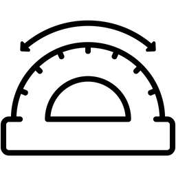 Winkelmesser  Symbol