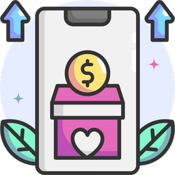 Fundraising application  Icon