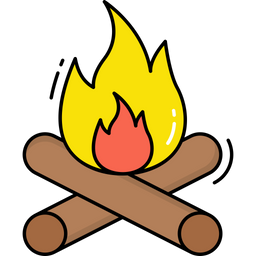 Lagerfeuer  Symbol