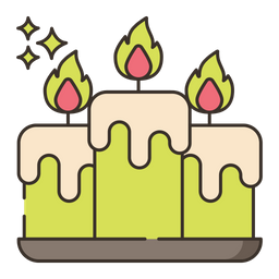 Candles  Icon