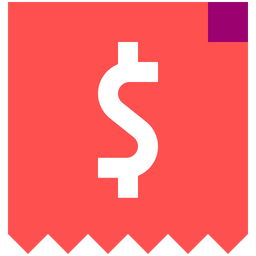 Bill Receipt  Icon