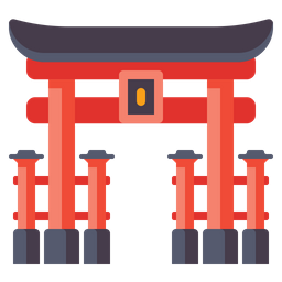 Torii Gate Japan Gate アイコン