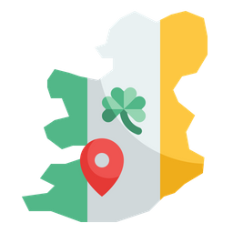 Ireland Map  Icon