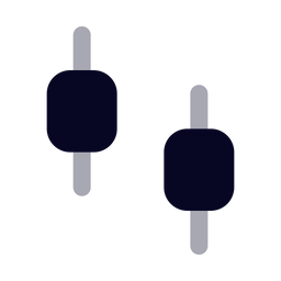 Candle Chart  Icon