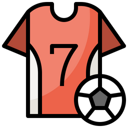 Camisa de futebol  Ícone