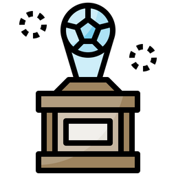 Troféu de futebol  Ícone