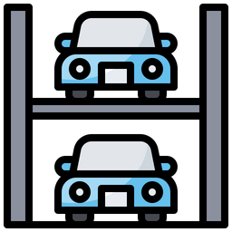 Multileval Parking  Icon