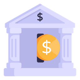 Bank Deposit  Icon