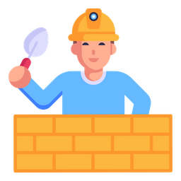 Bricklayer  Icon