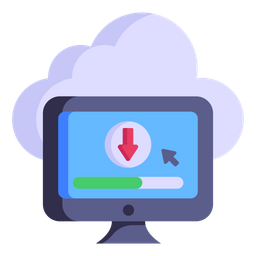 Cloud Download  Icon