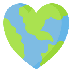 Global Heart  Icon