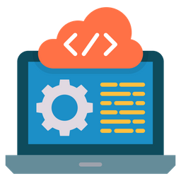 Cloud Coding  Icon