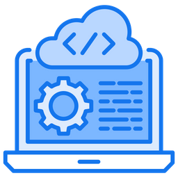 Cloud Coding  Icon