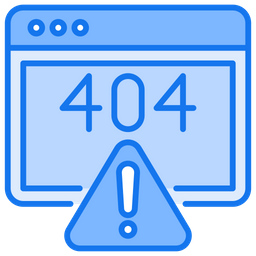 404 Error  Icon