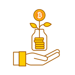 Bitcoin-Pflege  Symbol