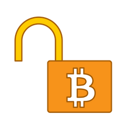 Bitcoin Unlock  Icon