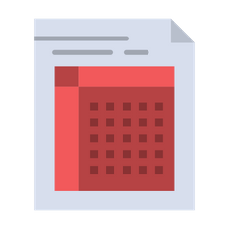 Audit Sheet  Icon