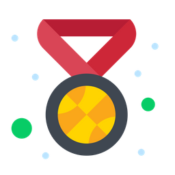 Basketball Medal  Icon