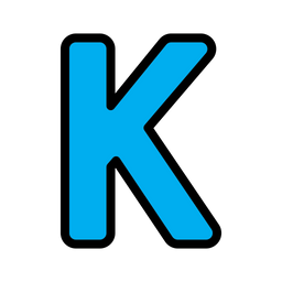 Letter K  Icon