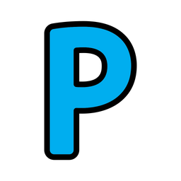 Letter P  Icon