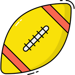 Amerikanischer Fußball  Symbol