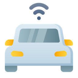 Autonomous Car  Icon