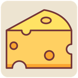 Cheese Cube  Icon