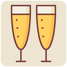 Alcohol Glasses  Icon