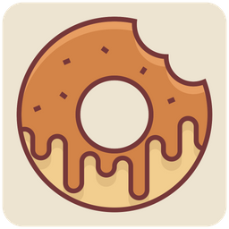 Chocolate Donut  Icon