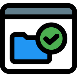 Check Folder  Icon