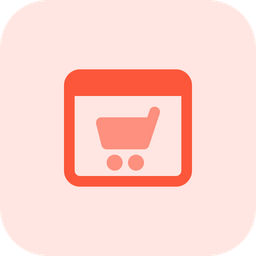 Compras online  Ícone