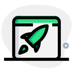 Online Startup  Icon