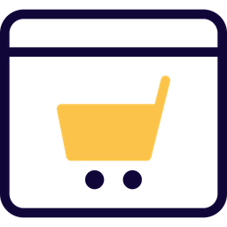 Compras online  Ícone