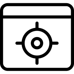 Online-Ziel  Symbol