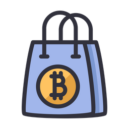 Compras de criptografia bitcoin  Ícone