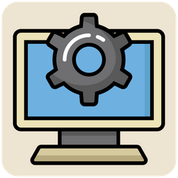 Computer Setting  Icon