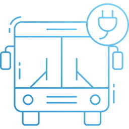 Electric Bus  Icon