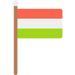 Indische Flagge  Symbol