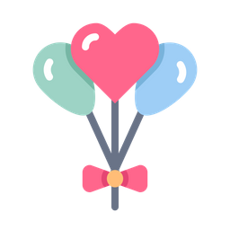 Ballon Love  Icon