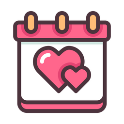 Anniversary Love  Icon