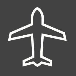 Flugzeug  Symbol