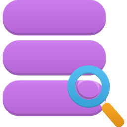 Data Search  Icon