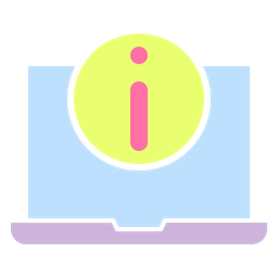 Laptop Info  Icon