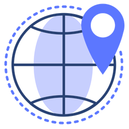 Global Location  Icon