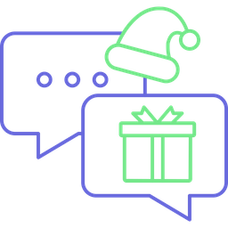 Christmas Chat  Icon