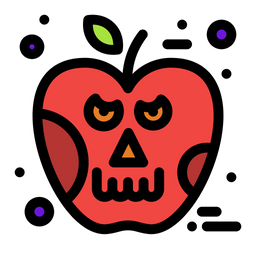 Apple Skull  Icon