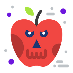 Apple Skull  Icon