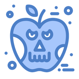 Apple Skull  Icon