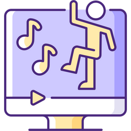 Online dance workout  Icon